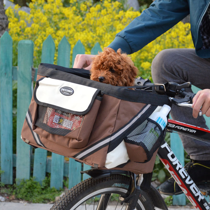 The Trail-Blazer Handlebar Pet Carrier