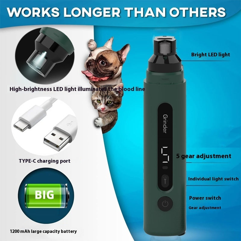 The Whisper-Quiet Pro Electric Nail Grinder