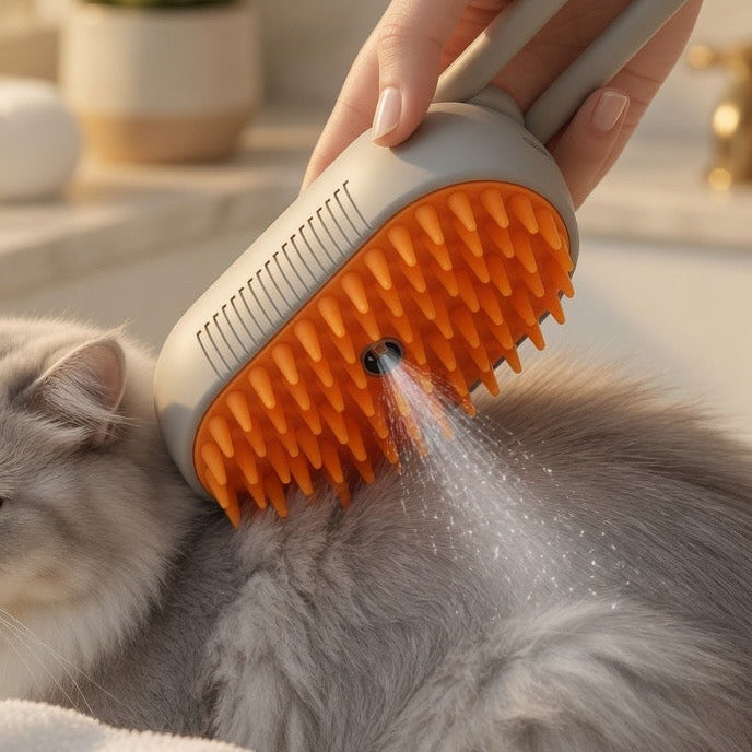The Nimbus 3-in-1 Rechargeable Steam Brush