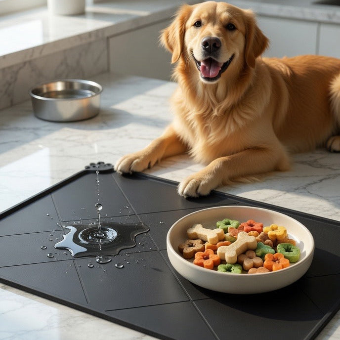 The Adventure-Ready Silicone Feeding Mat