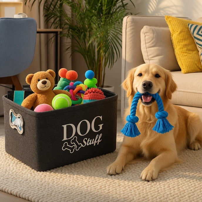The Midnight Plush Toy & Blanket Chest