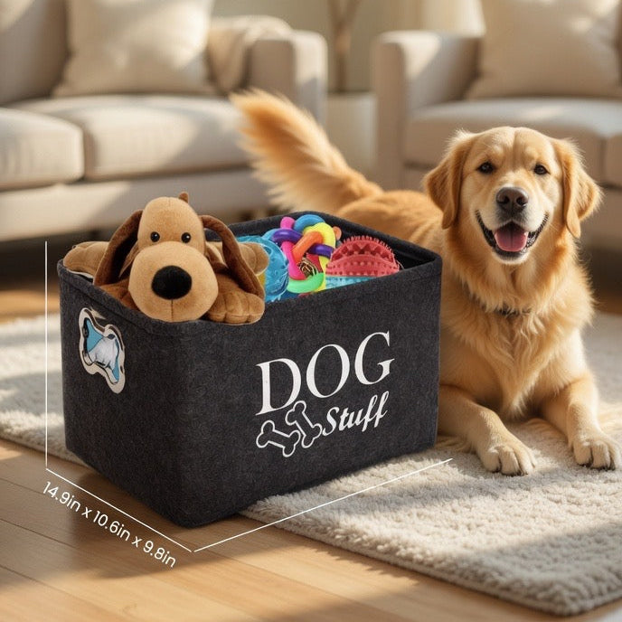 The Midnight Plush Toy & Blanket Chest